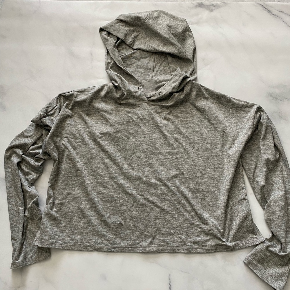We over me zen hoodie. S.  Grey.